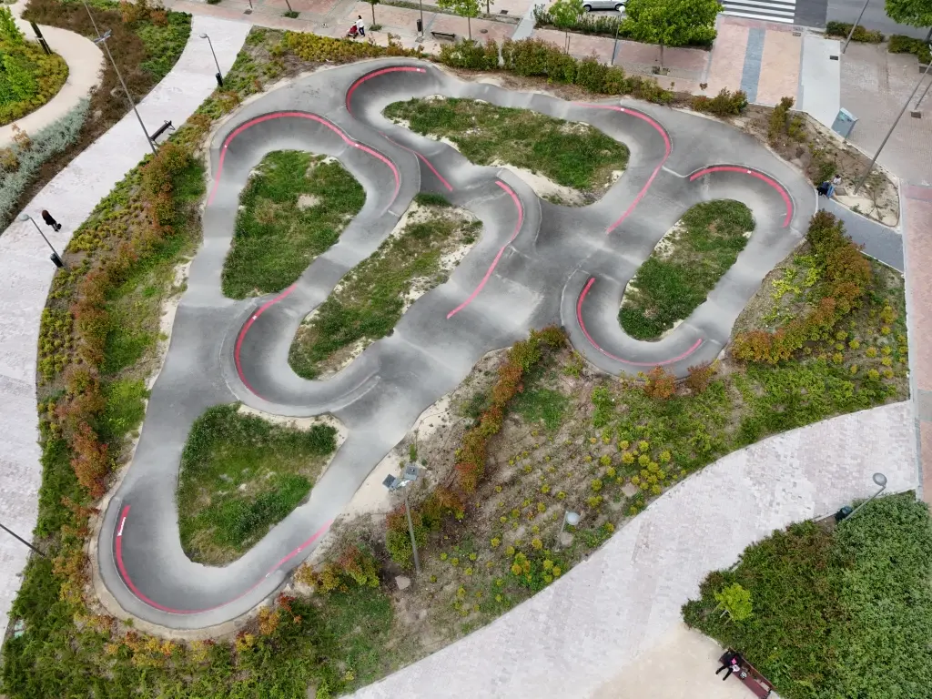 Construcción Bike Park Vallecas