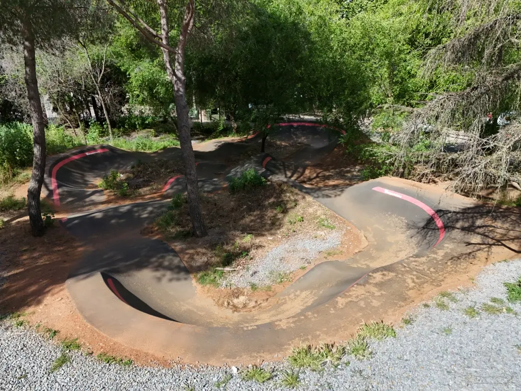 Construcción Pump Track Extremadura